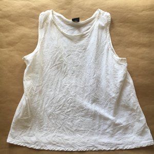 Eileen Fisher White Tank Top